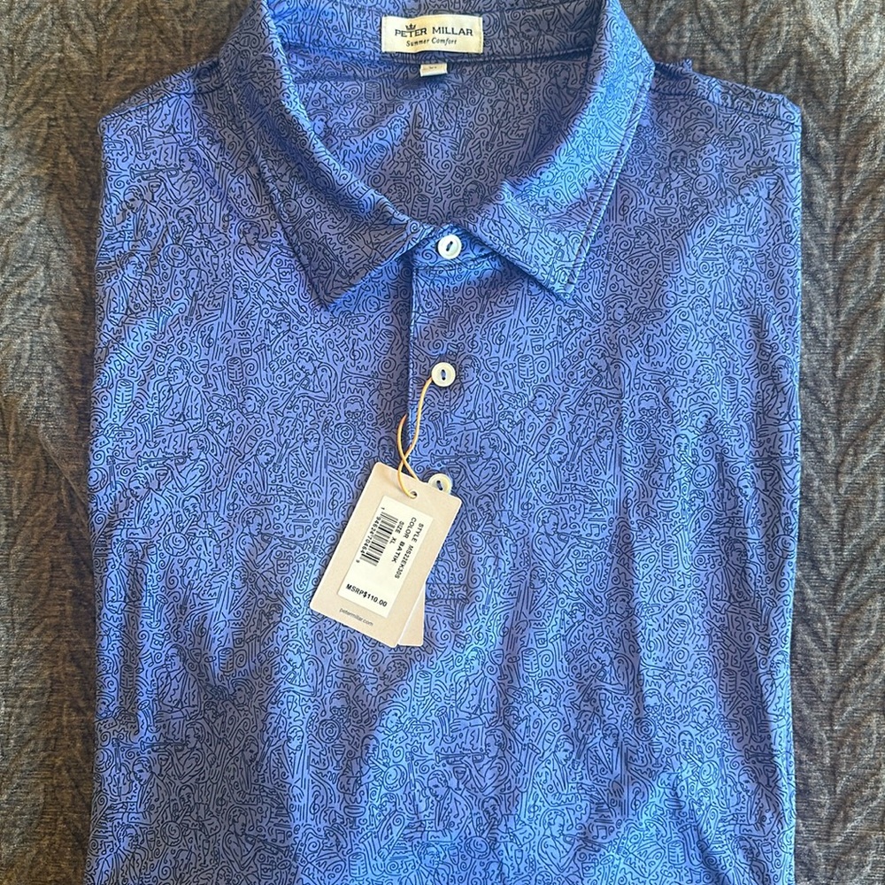 NWT Peter Millar Summer Comfort Polo